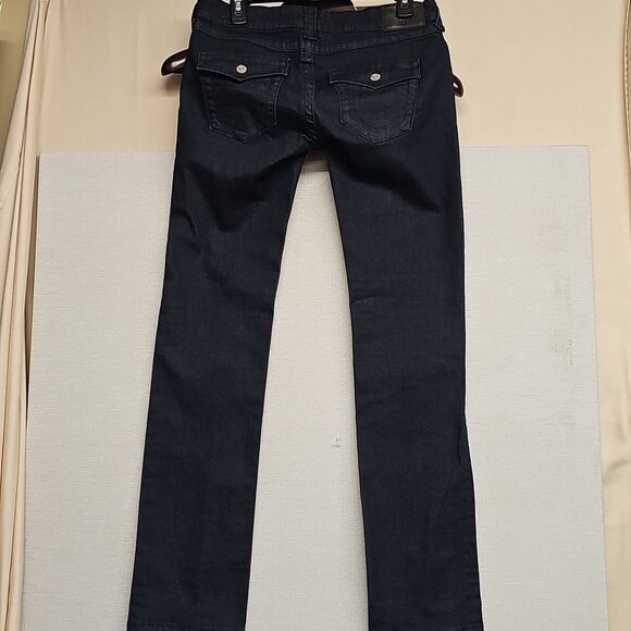 TRUE RELIGION BILLIE LOW RISE WOMENS JEANS BFPM-06-186 - Picture 2 of 8